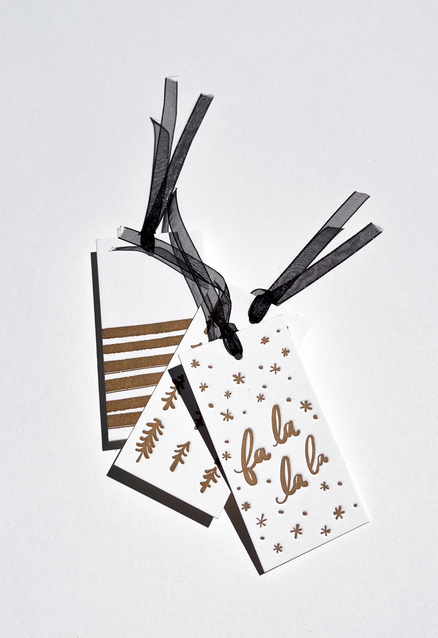 Holiday Gift Tags | Set of 9 Letterpress Tags