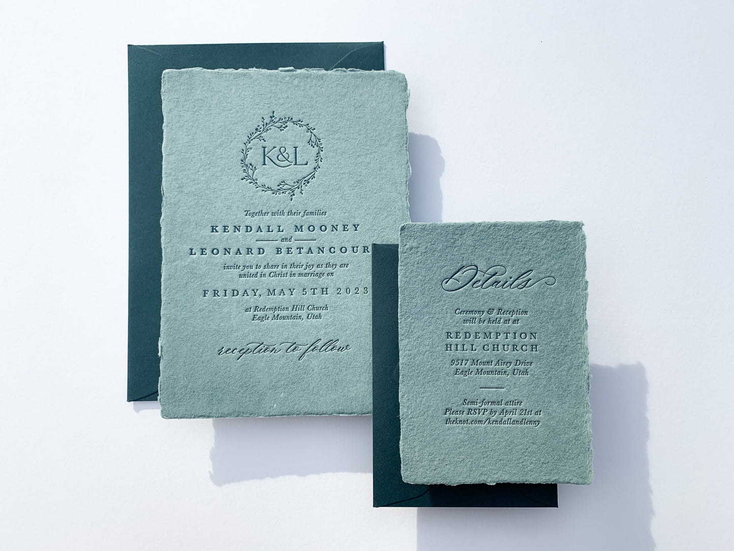 The Betancourt Suite Invitation Sample | The Wedding Collection