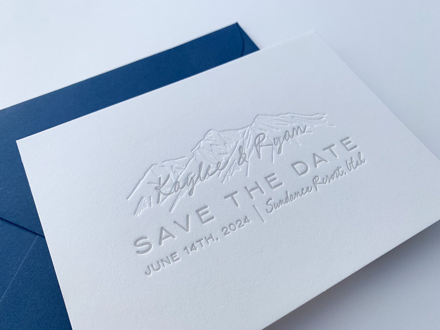 The Ridgeline Suite Save the Date Sample | The Wedding Collection