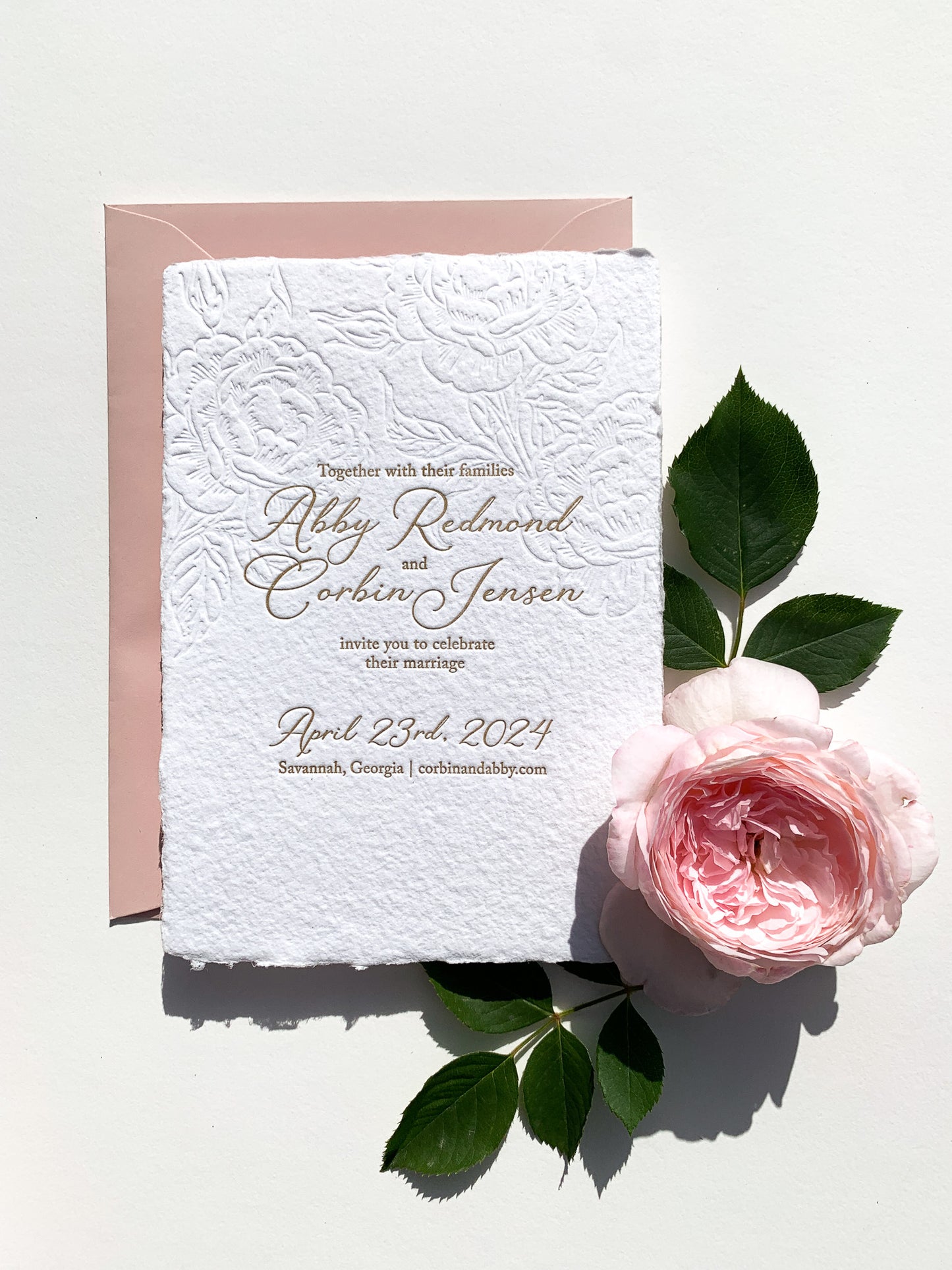 The Garden Suite Invitation Sample | The Wedding Collection
