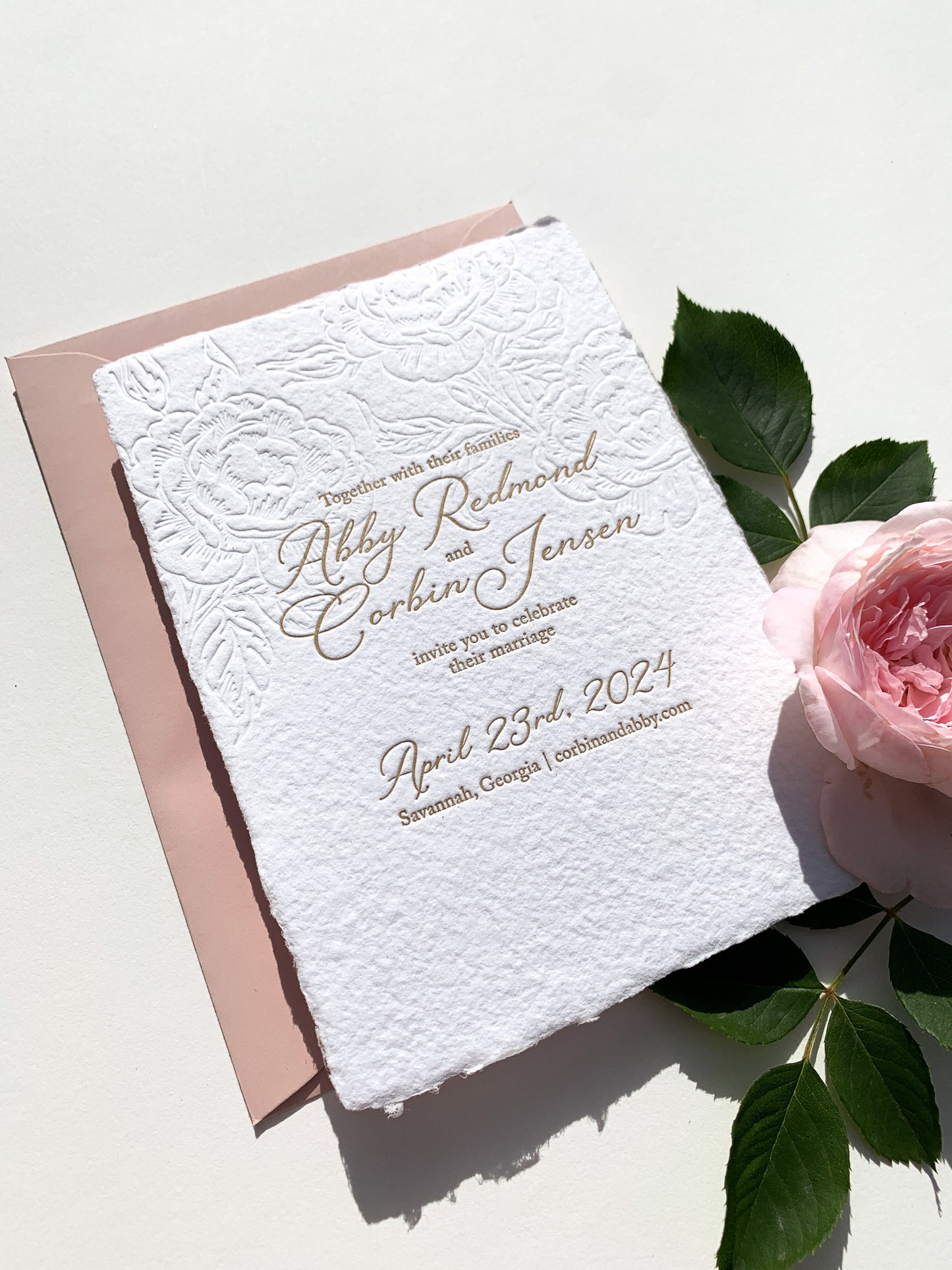 The Garden Suite Invitation Sample | The Wedding Collection