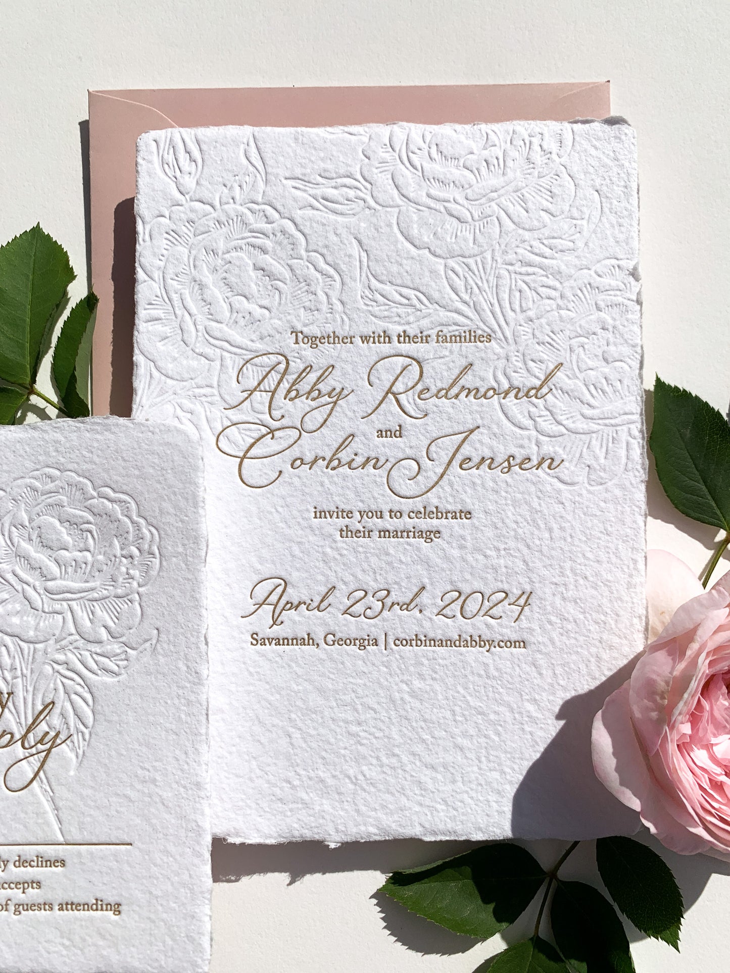 The Garden Suite Invitation Sample | The Wedding Collection