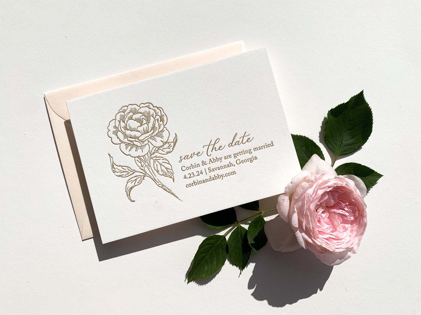 The Garden Suite Save the Date Sample | The Wedding Collection