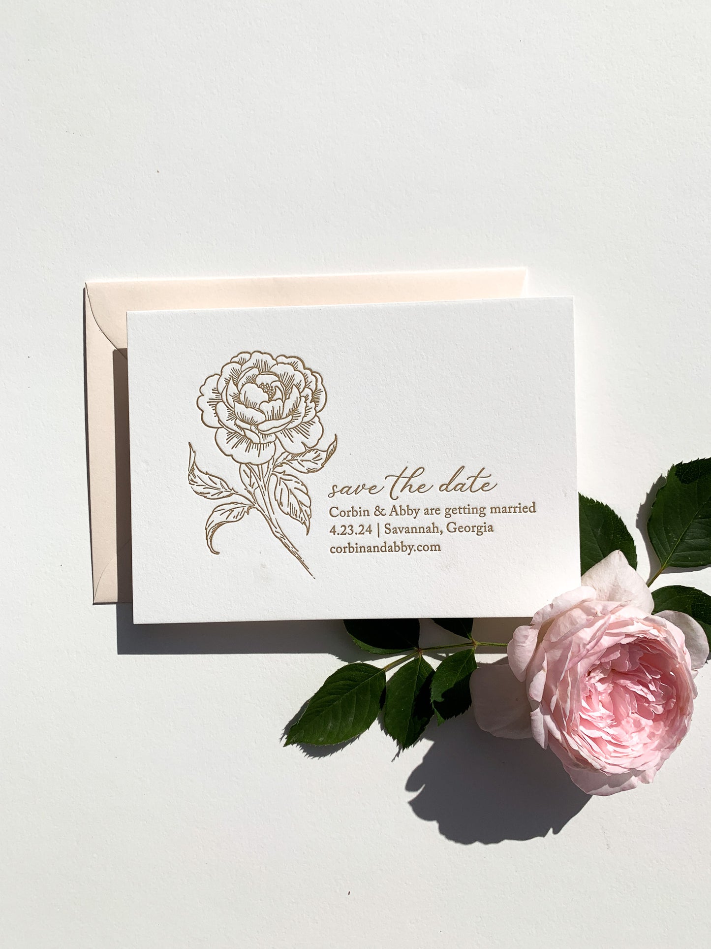 The Garden Suite Save the Date Sample | The Wedding Collection