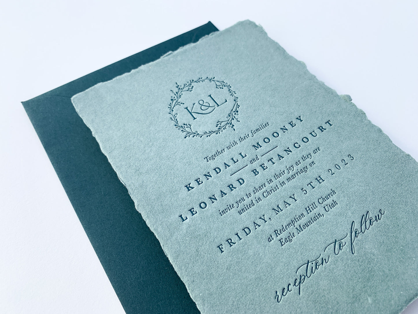 The Betancourt Suite Invitation Sample | The Wedding Collection