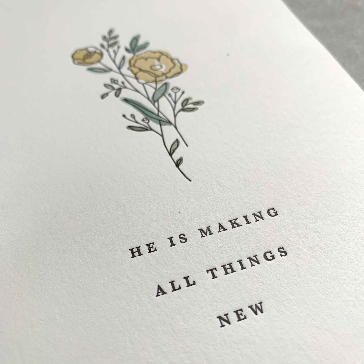 He Is Making All Things New | Art Print